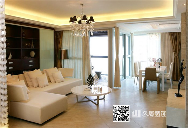 遠(yuǎn)洋香奈89㎡現(xiàn)代簡(jiǎn)約