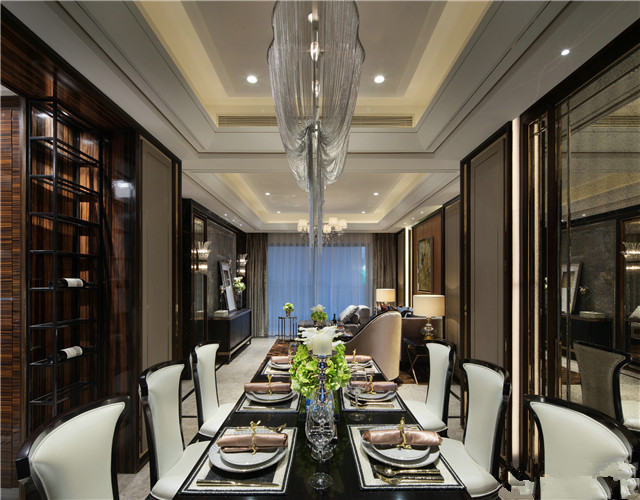 野風海天城160㎡古典與現(xiàn)代融和之美