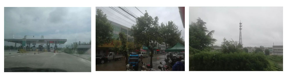 驅(qū)車(chē)到楊淼家，為楊淼送上愛(ài)心募捐款，祝早日康復(fù)！